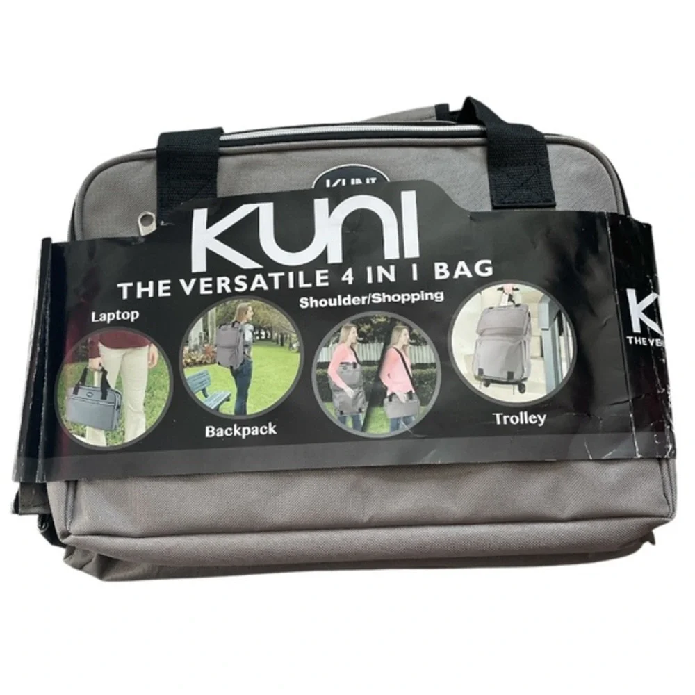 Kuni Ultimate Versatile Gray/Green Bag